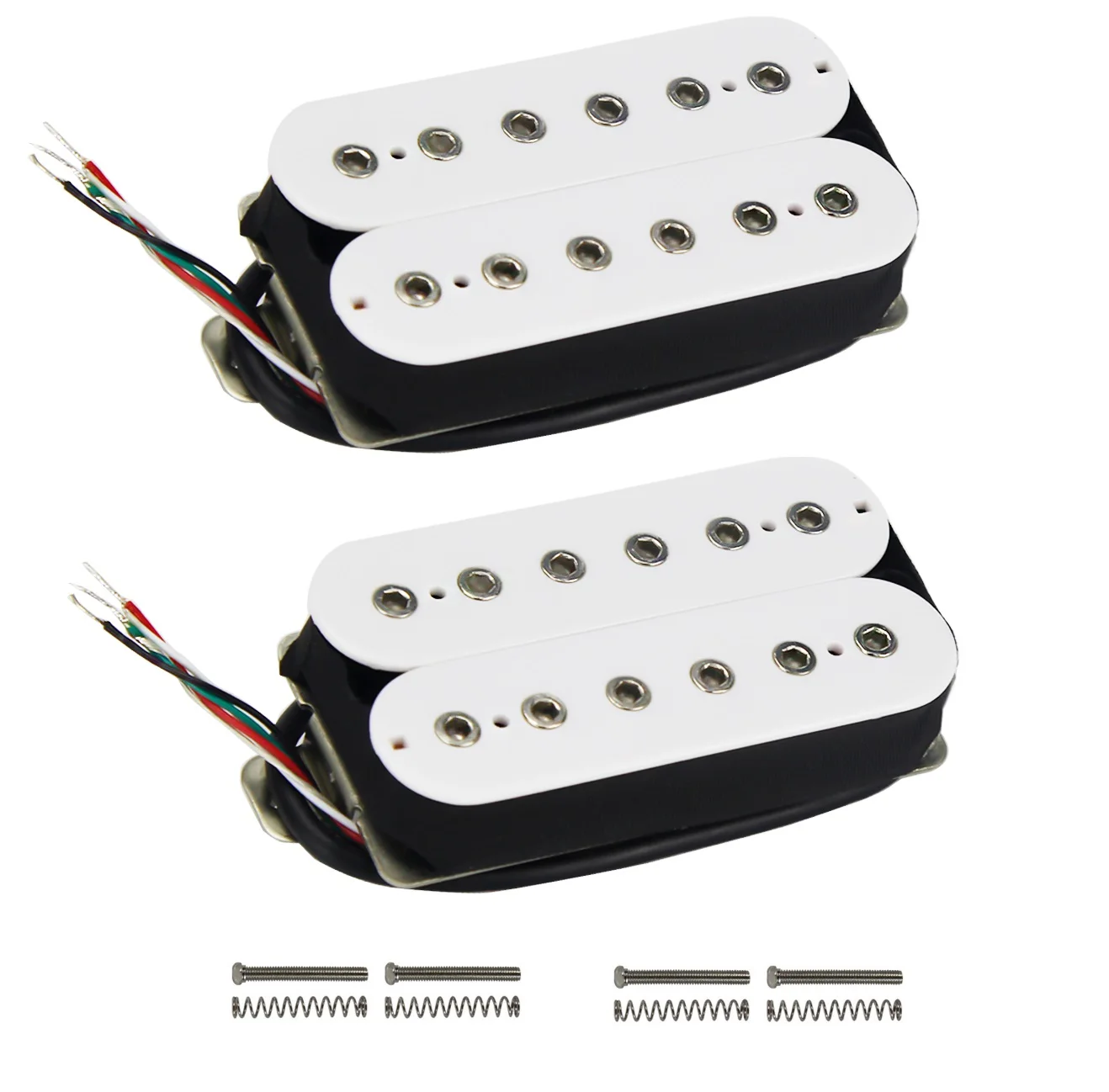 FLEOR Set of Alnico 5 Alnico V Double Coil Humbucker Electric Guitar