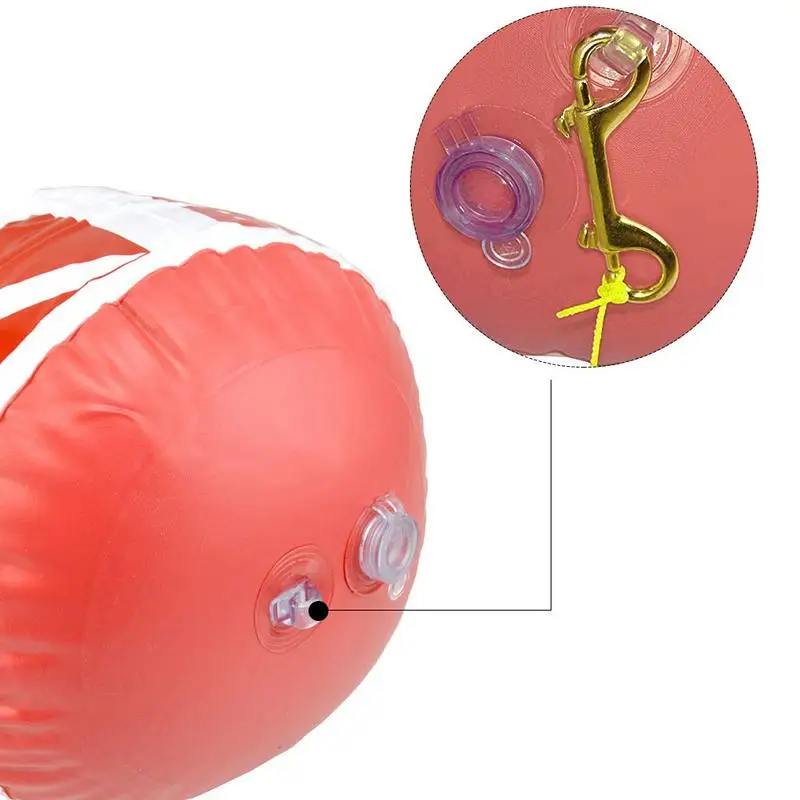 Красный цвет буй для подводного плавания маркер Поверхности Надувной флажок погружения знак сигнал плавающий Saft знак Diver ниже