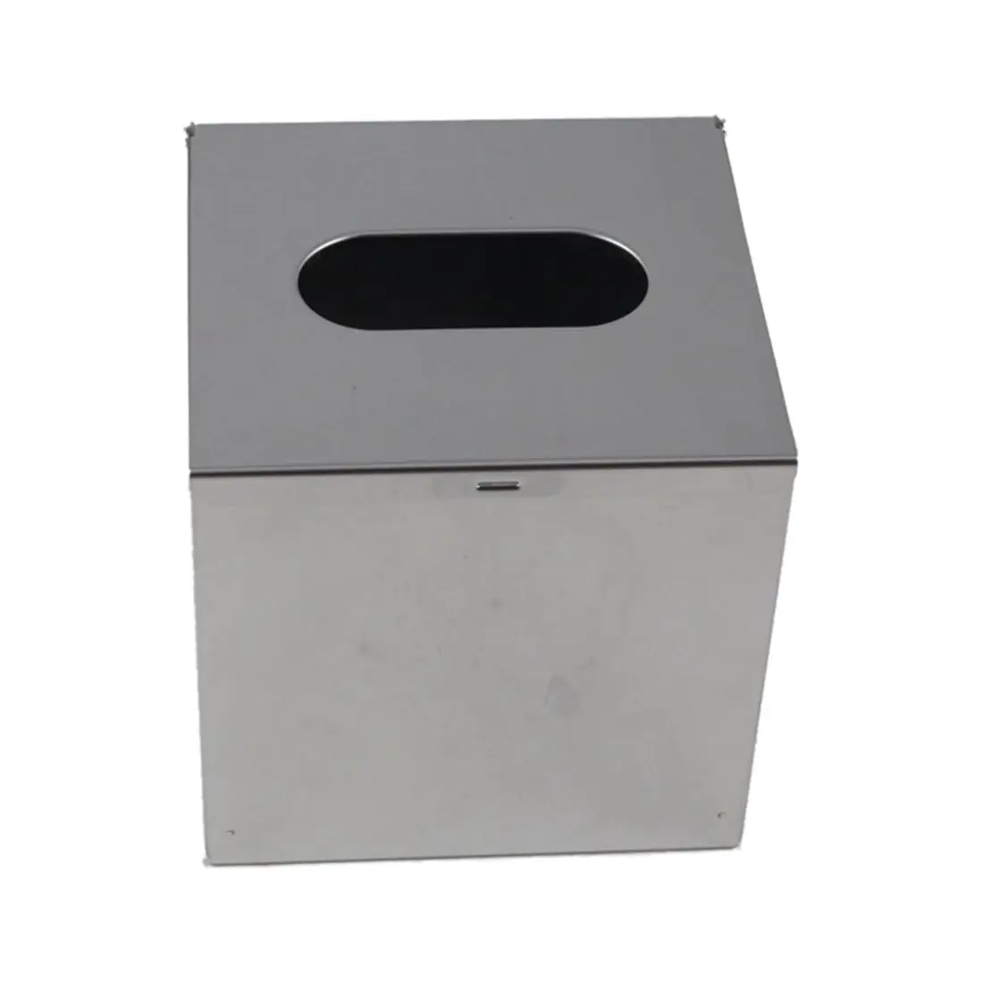  JEYL Stainless Steel Handkerchief Dispenser Cosmetic Towel Tissue box - Silver