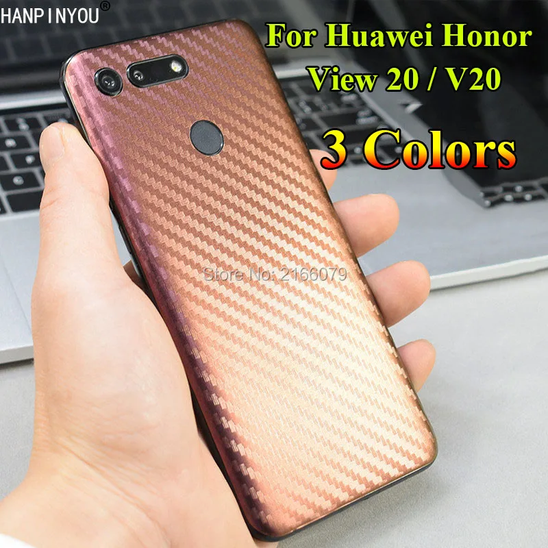 Задняя крышка из углеродного волокна с 3D градиентом для Huawei Honor View 20 vis20/V20 6 4 дюйма