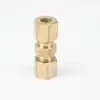 Brass Straight Reducer Compression Fittings Connectors Fit 3/16