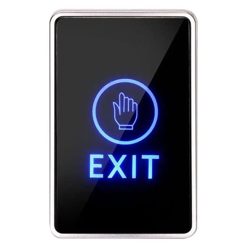 

DC 12 V Door Safety Fingerprint Recognition Device Touch Exit Button Infrared Sensor Door Switch for Door Access Control System