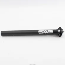 Новые белые логотип дорога и горный велосипед из алюминиевого сплава матовое углеродное волокно Подседельный штырь для горного велосипеда MTB 25,4/27,2/30,8/31,6*350/400 мм