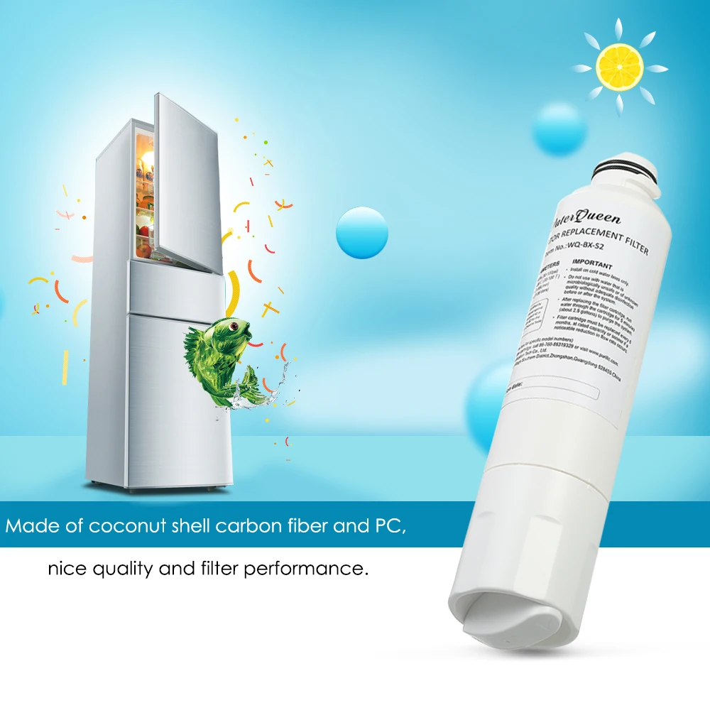 

WaterQueen Kitchen Water Filter Compatible Refrigerator Water Replacement Filter for SAMSUNG Refrigerator