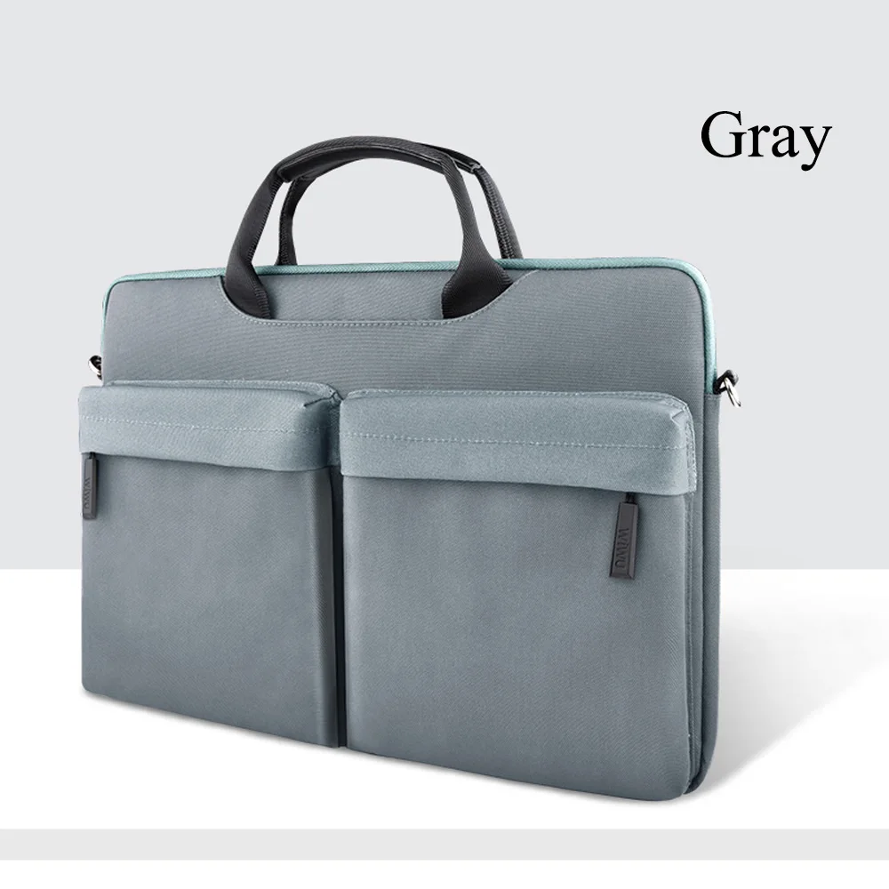 WIWU Multi-pockets Laptop Messenger Bag for MacBook Pro/Air 13 15 Water-resistant Notebook Bag 14 Nylon Laptop Bag Case 15.6 WIWU Multi-pockets Laptop Messenger Bag for MacBook Pro/Air 13 15 Water-resistant Notebook Bag 14 Nylon Laptop Bag Case 15.6
