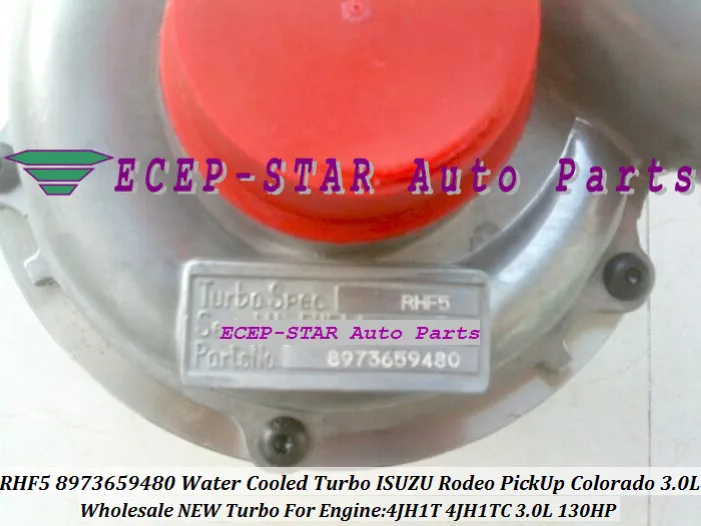 RHF5 8973544234 8973659480 Turbo Turbine Turbocharger for ISUZU Rodeo Pickup 4JH1T 3.0L 130HP (5)
