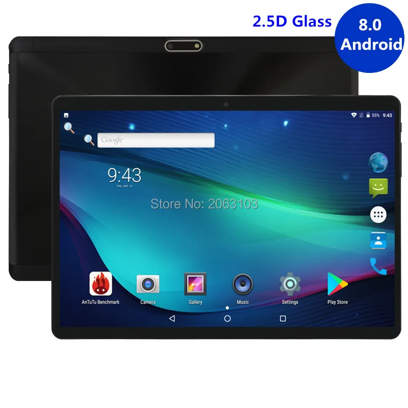 10 Inch tablet Support Youtube Octa Core 4GB RAM 64GB ROM 3G 4G FDD LTE Phone Call Android 8.0 Tablet GPS WIFI 1280X800 IPS Pad