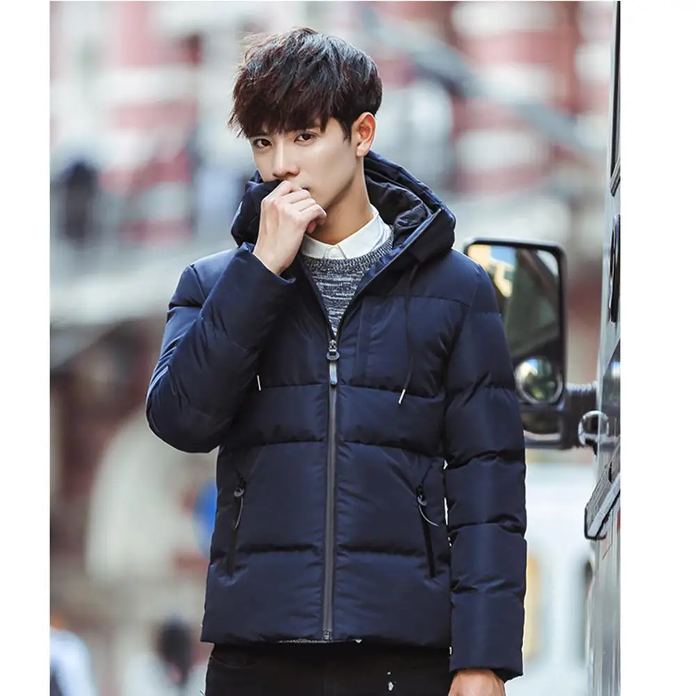 Manteau D'hiver royal Épaississent Blue Gray Hiver Chaud Coupe De Veste Qualité Casual Parkas dark Coton Épaissir Solide vent Couleur Black Haute À Court Hommes Capuchon q1xSEwCnnt