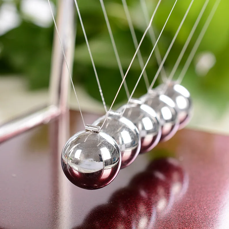 Newton Cradle Balance Steel Balls Classic Toys Magic tricks School Early Child Education Physics Science Pendulum Toy Gifts