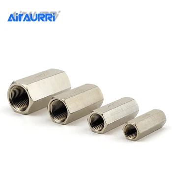 304 stainless steel check valves gas water one-way valve 1/8'' 1/4'' 3/8'' 1/2''