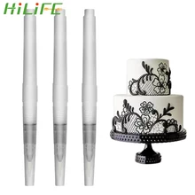 HILIFE окраска акварель ручка Набор для работы с мастикой «сделай сам» украшения торта акварель украшения торта жаропрочная посуда 3 шт./компл