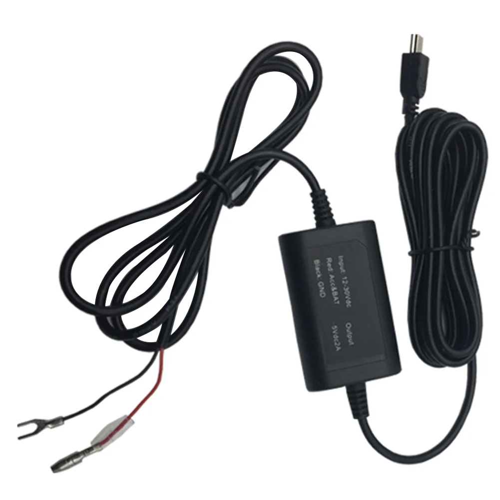 

Adapter Power Fuse Box Modified Line Recorder Universal Intelligent Vehicle DVR Car Hard Wire Micro USB Cord Rear View Mirror