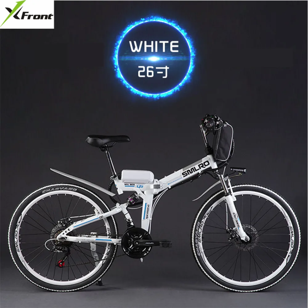 

Original X-front Brand 21 Speed 26 Inch 20a 48v 500w Lithium Battery Electric Folding Mountain Bike Downhill Bicycle Ebike