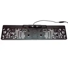 Рамка номерного знака Инфракрасная камера ночного видения высокой четкости Европейская номерная табличка рамка Автомобильная камера заднего вида