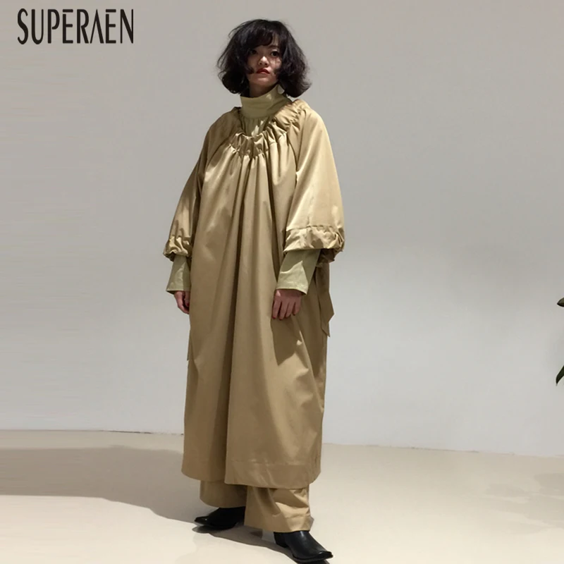 SuperAen европейские модные женские комплекты Весна Осень новинка 2019 Топы
