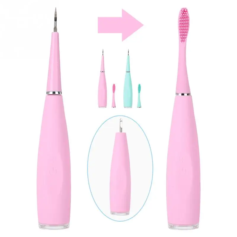 

Portable Electric Teeth Oral Dental Calculus Plaque Remover Oral Care Teeth Whitening Clean Tool For Home Travel 3