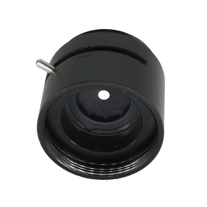 Inner Outer C-mount Thread Adapter with 1-12mm Amplifying Diameter Zoom Optical Iris Diaphragm Aperture Condenser Photography