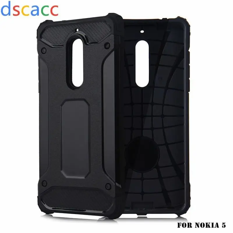 

DSCACC Luxury Tough Hard Combo Hybrid TPU PC Armor Case for NOKIA 1 6 2018 7 2 8 6 5 3 50pcs