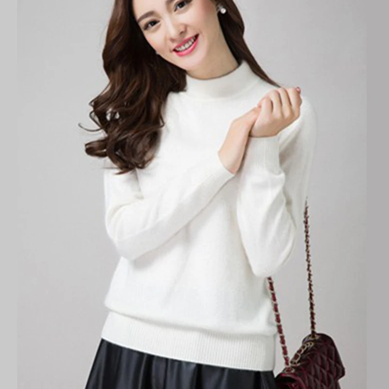 Sweater Autumn Pullover Women Knitted Jumper Female Solid Elastic Soft Cotton Sweaters For Ladies Autumn New Sweater Pull Femme Sweater Autumn Pullover Women Knitted Jumper Female Solid Elastic Soft Cotton Sweaters For Ladies Autumn New Sweater Pull Femme