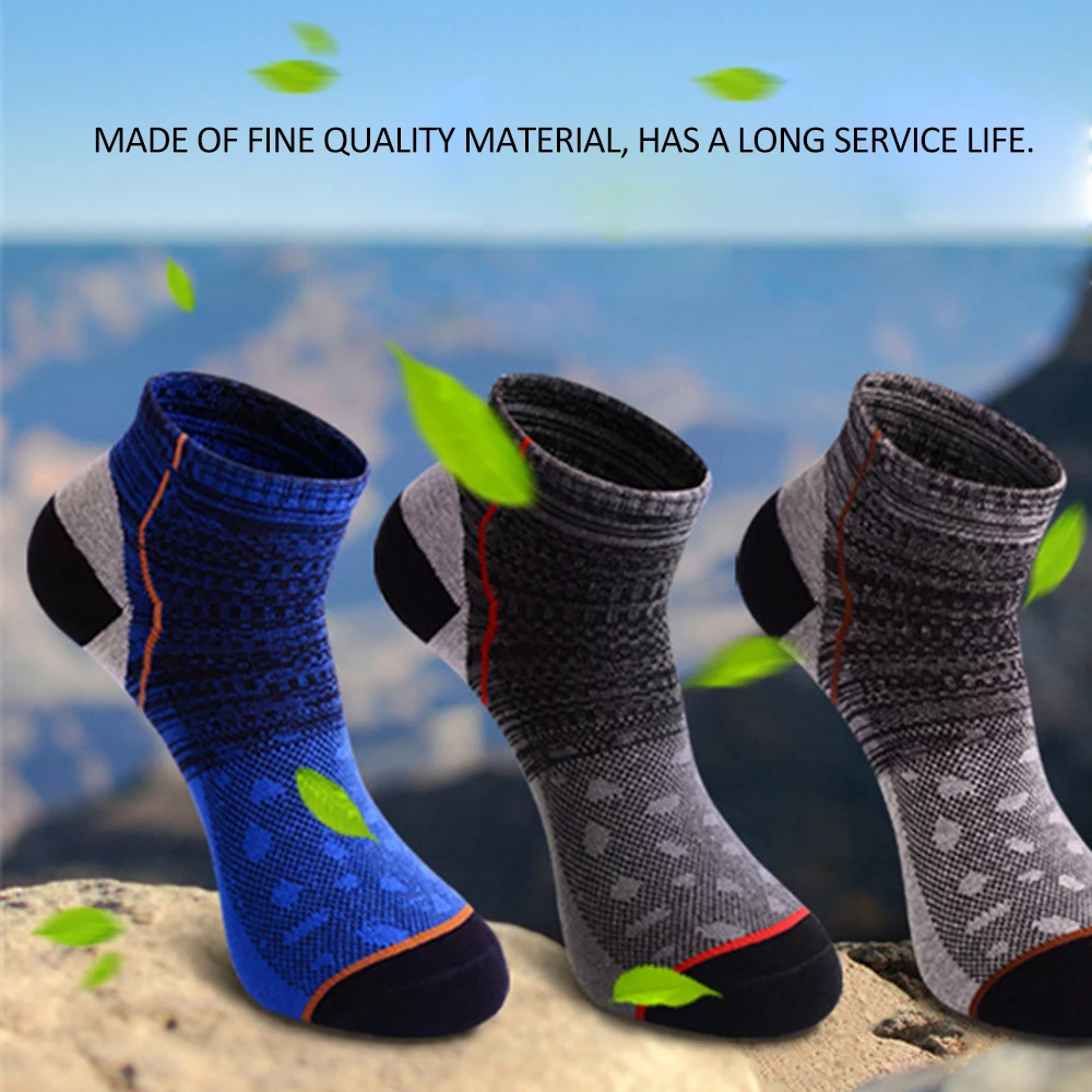 Men's Socks Harajuku Short Sports Outdoor Socks Fine Quality Comfortable Breathable Cotton Socks for Men Skarpetki Calcetines