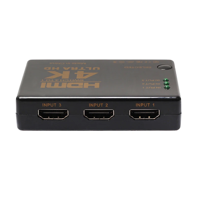 Full HD 1080 p 3 Порты и разъёмы 4 K * 2 Переключатель HDMI адаптер Splitter Box Ultra переключатель