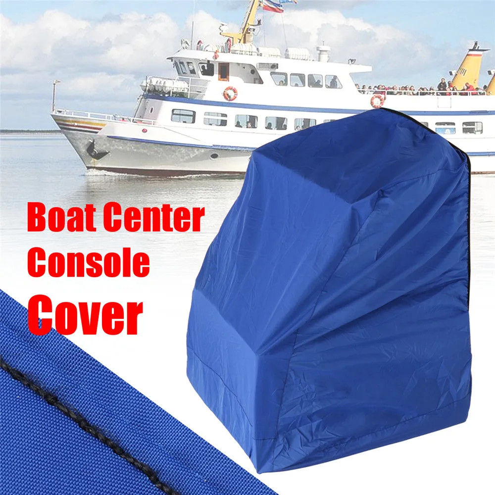 

Boat Cover Boat Center Console Cover Mat Waterproof Dustproof Anti-UV sunlight keep dry clean Folding Large Polyester Yacht