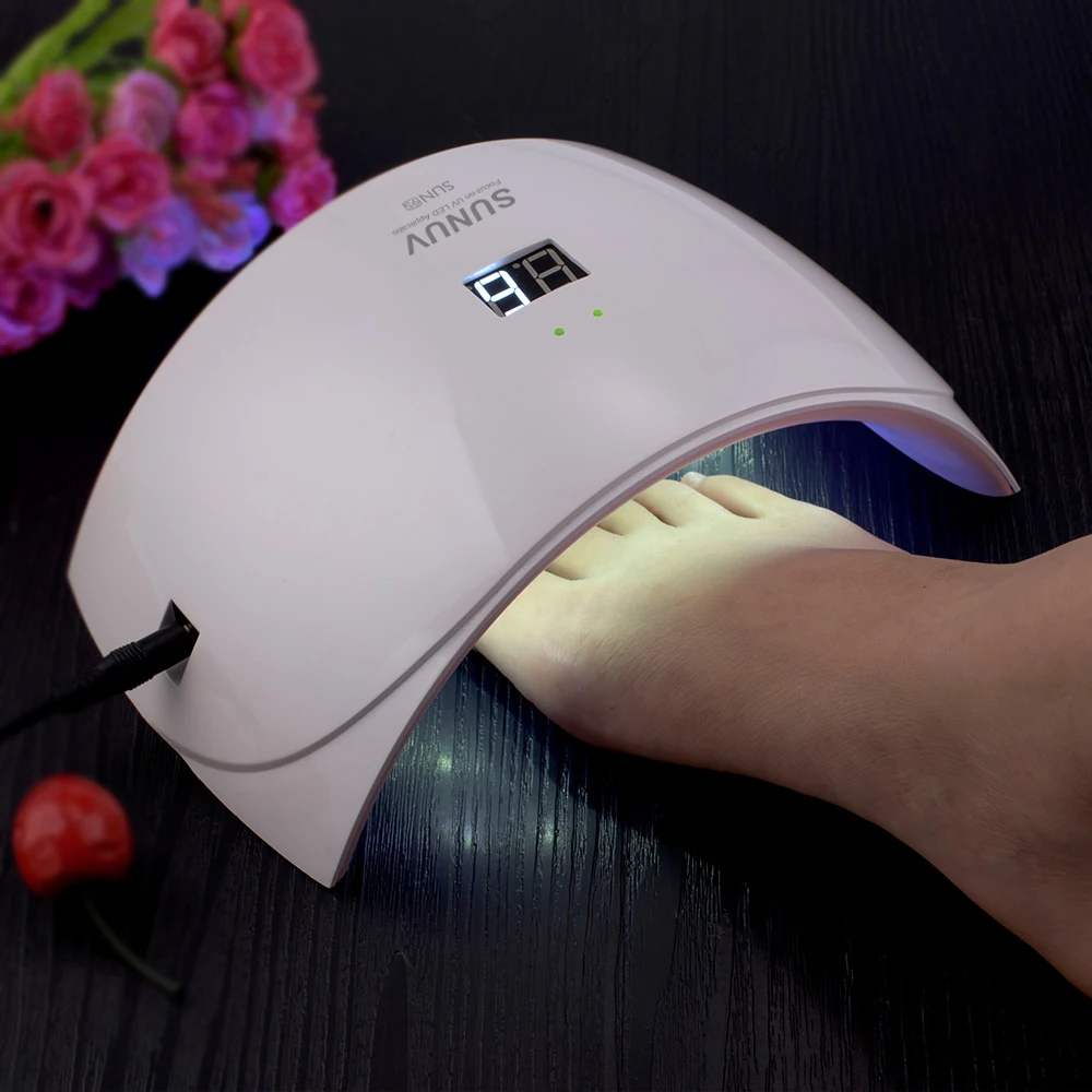 

SUN9s Nail Lamp 24W cabine UV LED Light Nail gel Dryer with USB Charging Cable Professional Manicure Lamp For Finger and Toenail
