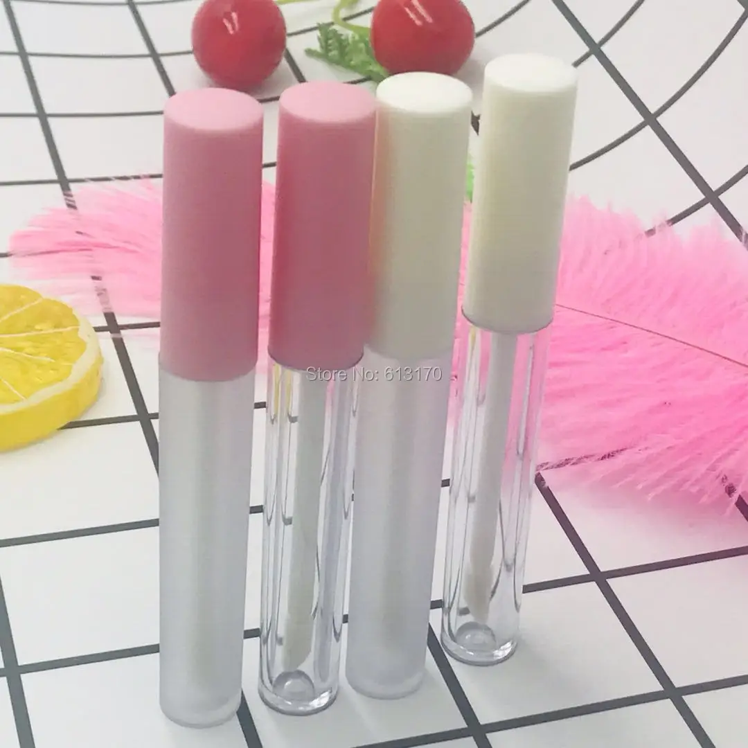 3ml Frosted Lip gloss tubes AS Empty Lipstick tube Clear Lip balm