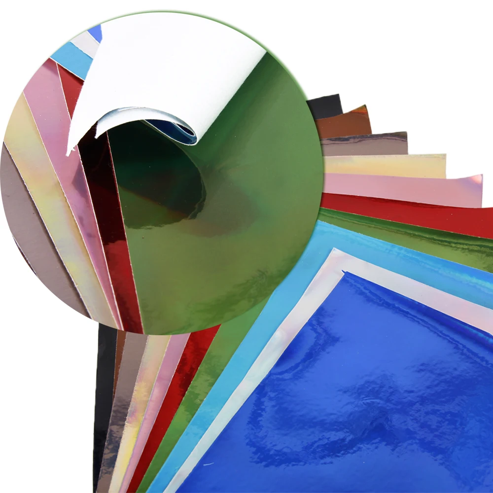 

20*34cm Mirror synthetic leather fabric cut direction random,size has a little errors for DIY Sewing Tilda Doll,56409
