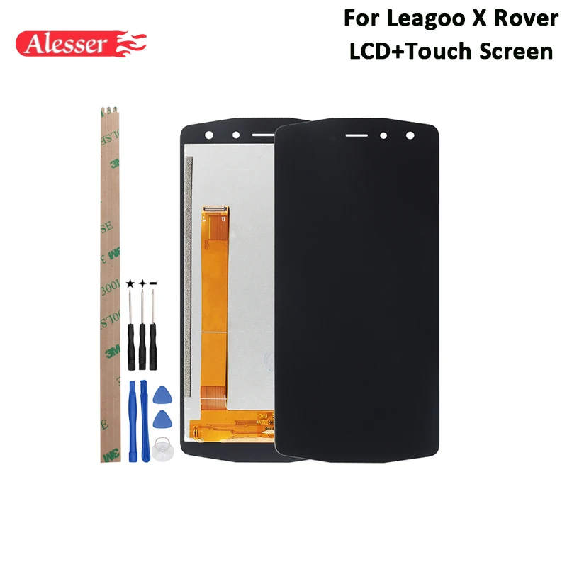 

Alesser For Leagoo X Rover LCD Display And Touch Screen New Tested Assembly For Leagoo X Rover Phone With Tools And Adhesive
