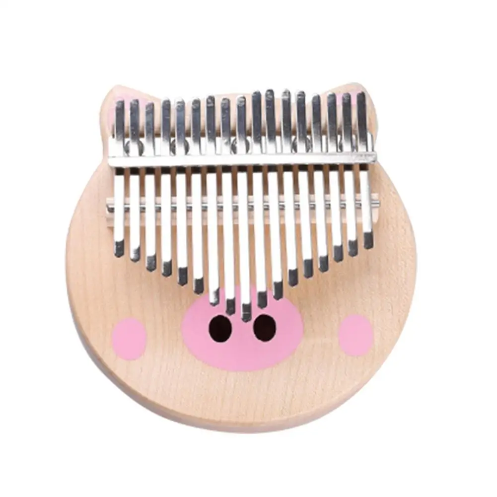 

Kalimba 17-key Thumb Piano Solid Wood Finger Piano African Musical Instrument With Protective Box