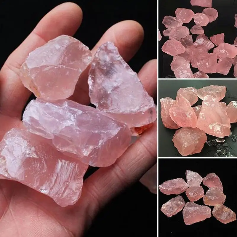 1PCS 2-3CM Natural Pink Quartz Crystal Stone Rock Mineral Specimen Treatment Point Healing Hexagonal Wand Crafts | Дом и сад