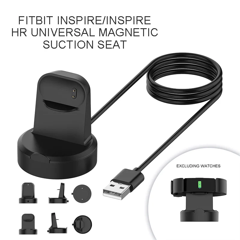 Для Fitbit Inspire/Inspire HR USB зарядное устройство зарядный кабель Колыбель станция Док-станция 1 м для Fitbit Inspire/Inspire HR зарядный кабель горячий