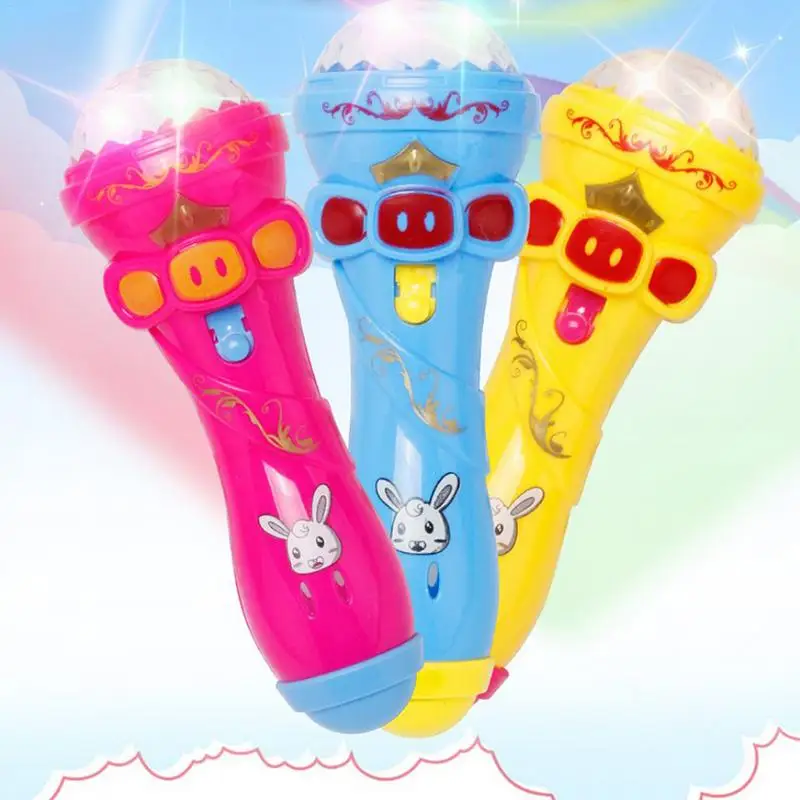 

Children's Luminous Toys Microphone Flash Stick Baby's Toys Singing Funny Gift Party Flash Sticks For Girl And Boy And Kids