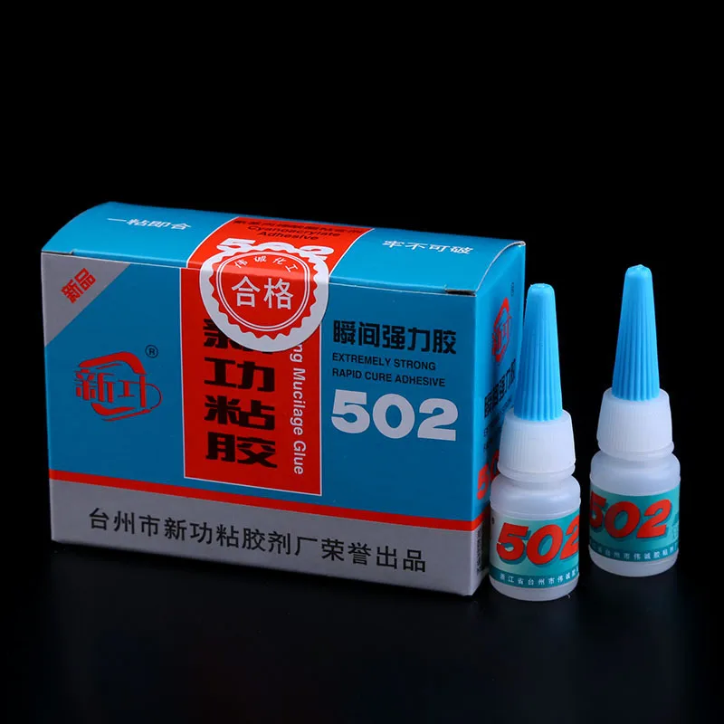 502 Super Glue Instant Quick drying Cyanoacrylate Adhesive Strong Bond