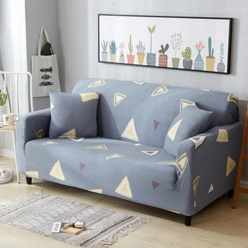 

Elastic Sofa Cover Tight Wrap All-inclusive Couch Cover/Towel Loveseat Furniture Protector 1/2/3/4-seater housse de canap 1PC 37
