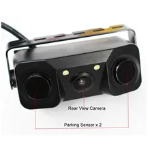Car Rear View Camera Night Vision LED Light High Definition Rearview Vehicle Camera Add Reversing Radar Sensor Detector Camera Car Rear View Camera Night Vision LED Light High Definition Rearview Vehicle Camera Add Reversing Radar Sensor Detector Camera