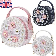 Плюшевый рюкзак для маленьких девочек, сумка принцессы с цветочным рисунком, детские сумки-мессенджеры через плечо, стильные сумки на молнии из Великобритании