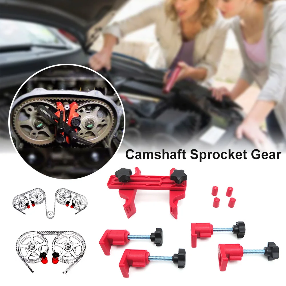  1 Set Universal Auto Car Master Cam Clamp Kit Camshaft Sprocket Gear Cam Lock Tools Car Repair Tool