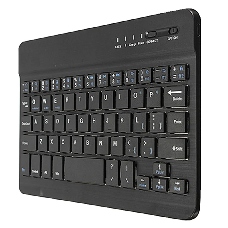 Тонкая Алюминиевая Беспроводная bluetooth-клавиатура для компьютера iPhone PC