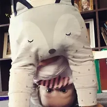 Весенние штаны для новорожденных мальчиков и девочек штаны с рисунком гарем трусики Брюки Повседневная одежда с принтом