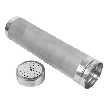 

Barware Strainers Stainless Steel Beer & Wine Brewing Filter Hop Spider Homebrew Barrel Dry Hopper Silver Beer Filter