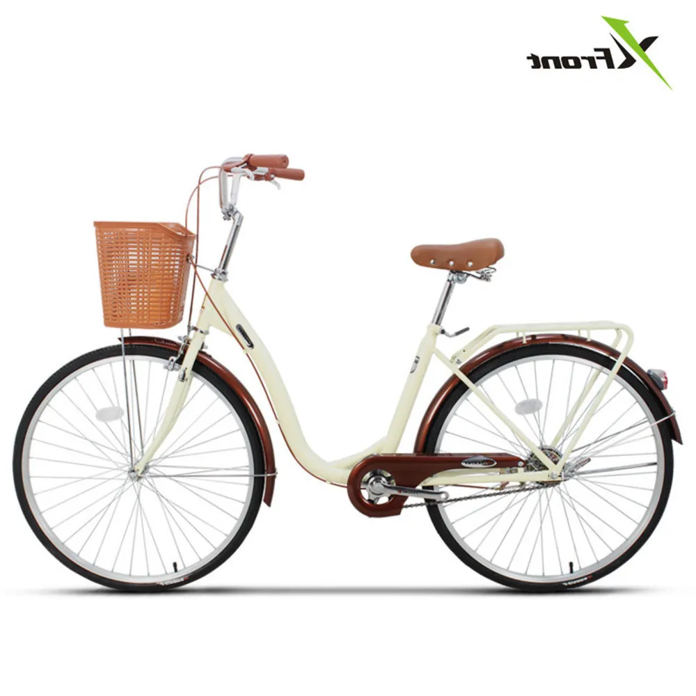 

New Brand Women's Bicycle 24/26 Inch Wheel Carbon Steel Frame Lady's Bike Outdoor Urban Student Bicicleta