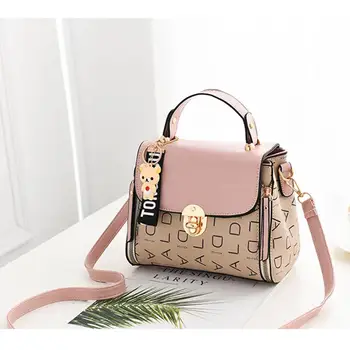 

Women Shoulder Bag Cute Letter Printing Messenger Bags All-match Casual Handbag All-Purpose High Quality Stylish Crossbody zk30