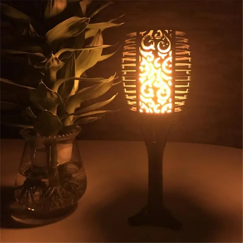 

96LED Solar Flame Lamp Torch Lights Spotlight Waterproof IP65 LED Garden Light Outdoor lawn landscape light