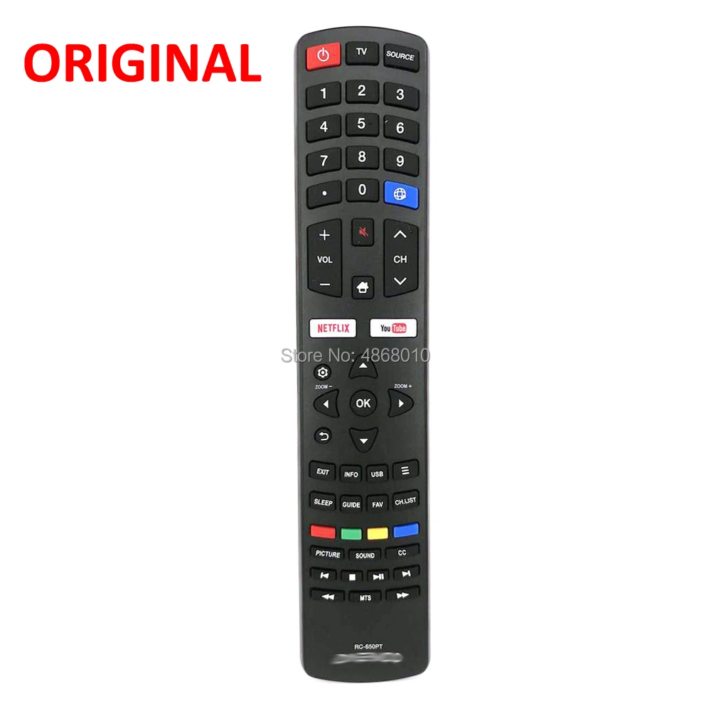 Новый оригинальный пульт дистанционного управления для Smart Tv RC-650PT 06-531W52-DW01X Daewoo TV