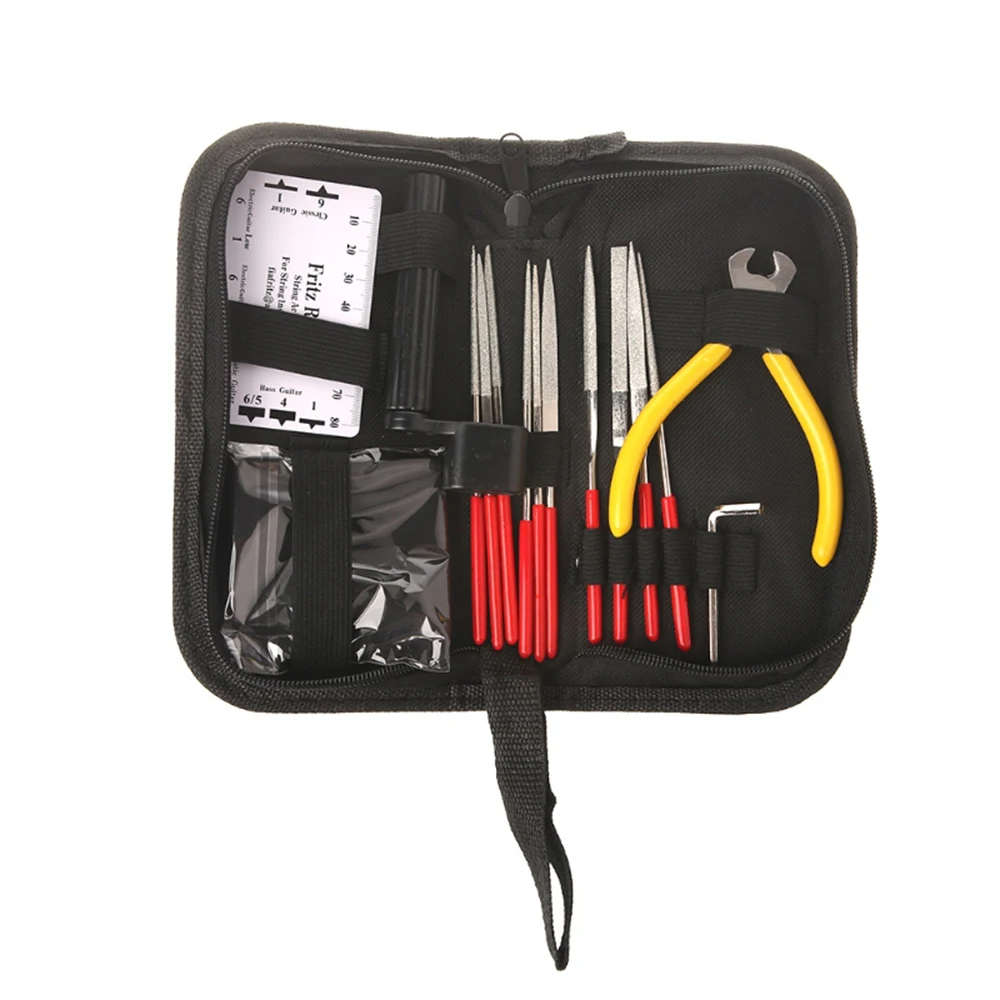Guitar Repair Tool Kit With Fret Rocker, String Timor-Leste