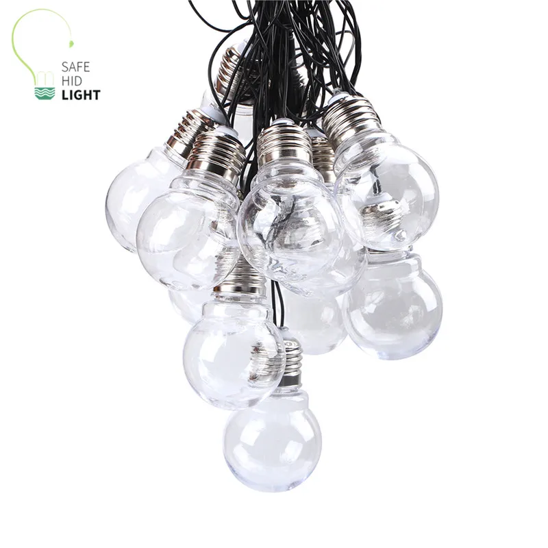 NEW 6M LED G45 Globe  Globe Patio string light festoon Party Fairy String Lights Outdoor string light 110V/220V US/EU plug D25