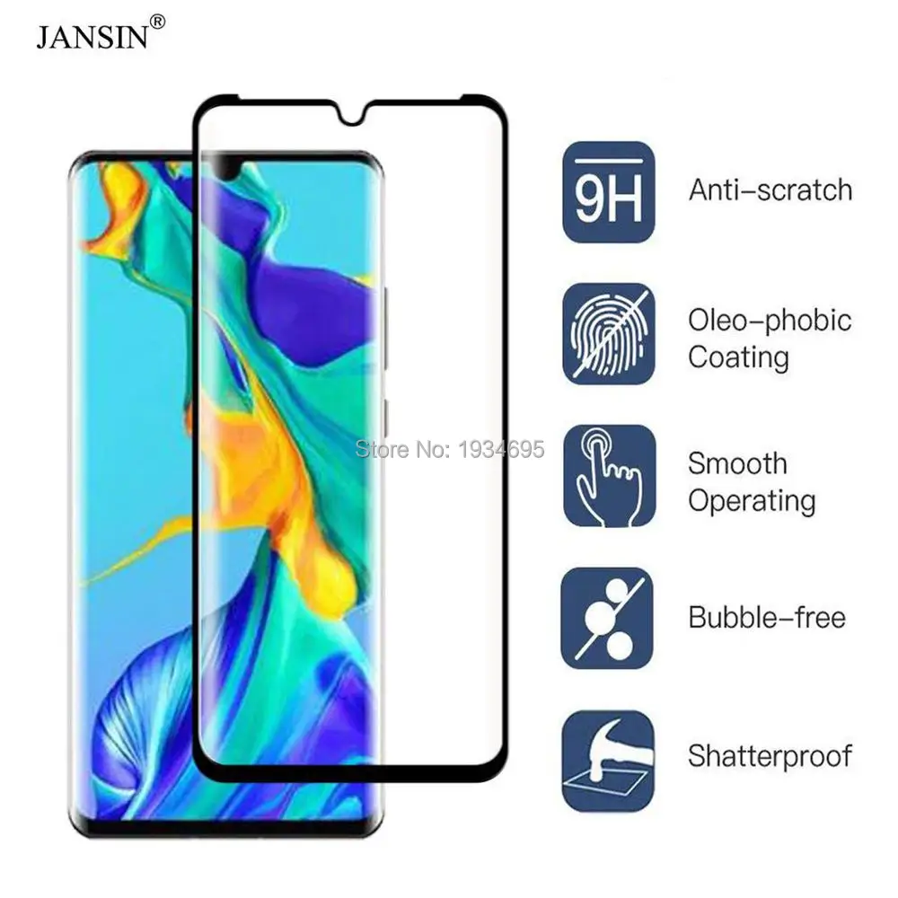 Original HUAWEI P30 Pro Tempered Glass Screen Protector For Huawei P30