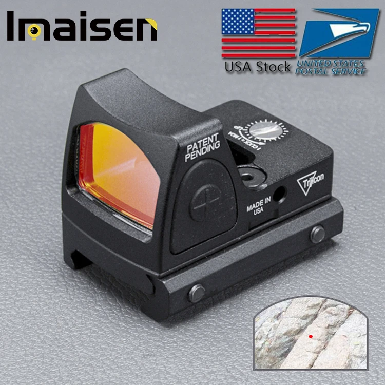 

RMR Red Dot Sight Collimator / Reflex Sight Scope fit 20mm Weaver Rail For Airsoft / Hunting Rifle